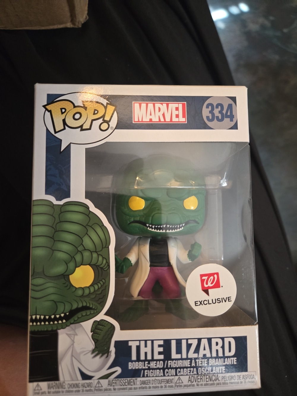 Marvel The Lizard Pop! Vinyl Figure - Green & Yellow